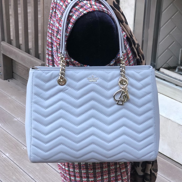 NWT Kate spade quilted Reese park large handbag - Picture 8 of 8
